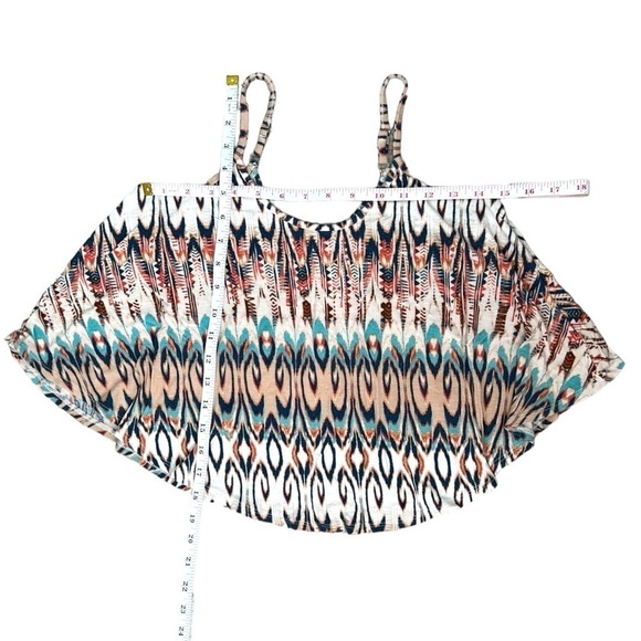 American Rag Tribal Adjustable Spaghetti Strap Top - Size Small - Picture 8 of 8